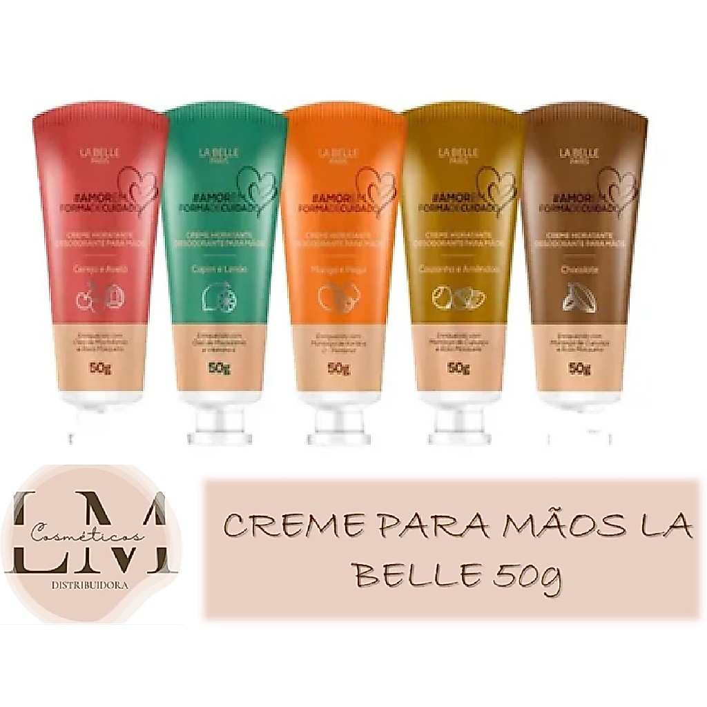 Creme Hidratante para as  Mãos 50g La Belle