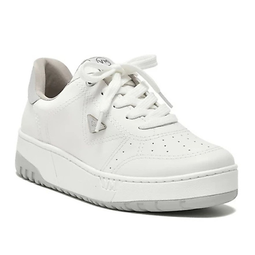 Tênis Feminino Casual Flatform Via Marte Branco Plataforma alto urbano micro tecido Original
