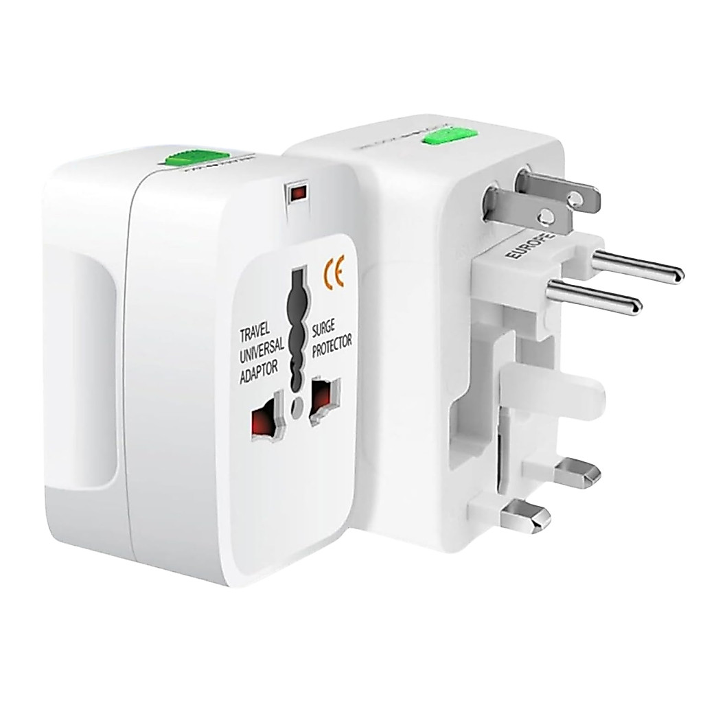 Adaptador de Tomada Universal, Para Viagem, Mais de 150 Países, Internacional, Bivolt, AVIBES