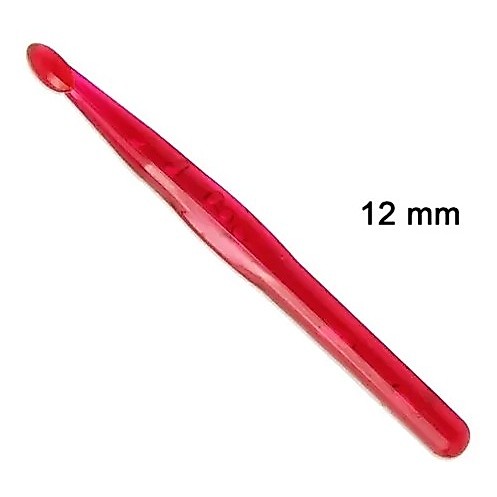 Agulha De Crochê Acrílica 12mm