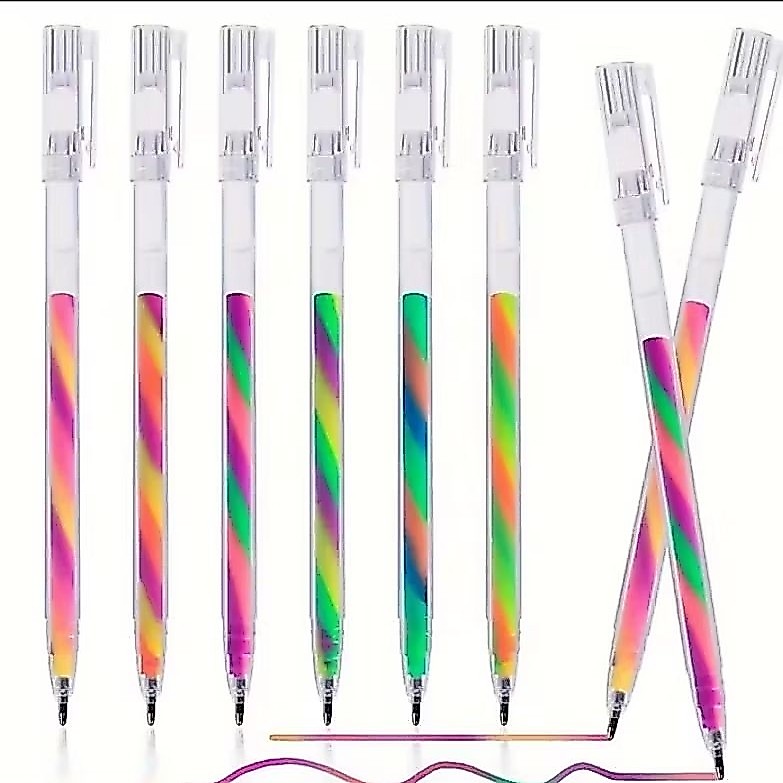 Canetas Iluminadoras de Gel com Glitter 1,2mm PREMIUM Lançamento 2026 2 unidades