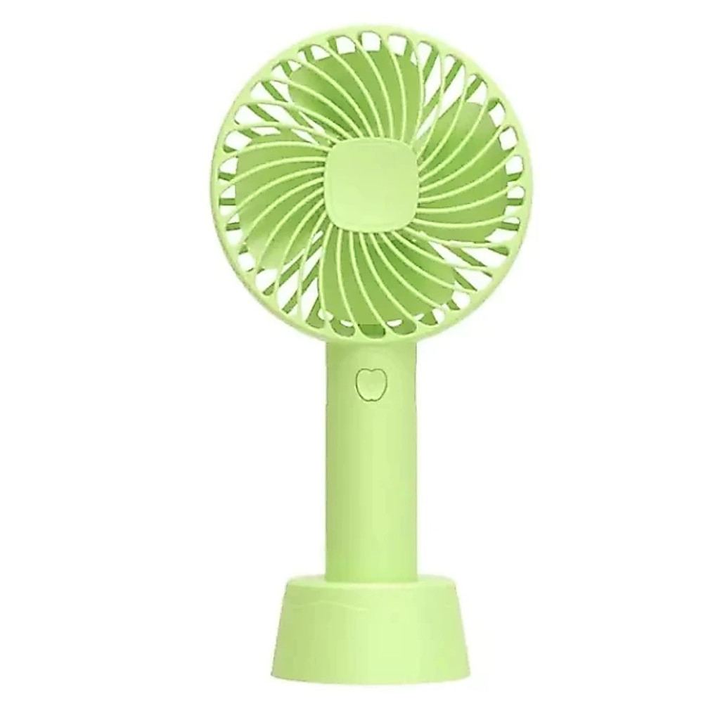 Mini Ventilador Recarregável Portátil De Mão Mesa Usb Pilha 3 velocidades