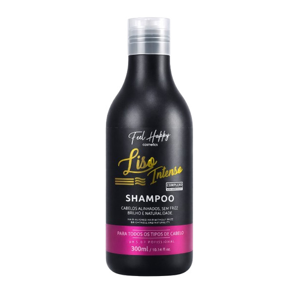 Shampoo Liso Intenso 300ml Feel Happy