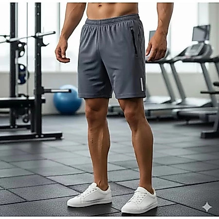 Kit Promocional com 3, 4 ou 6 Bermudas Masculinas Dry Fit Academia Fitness Corrida Musculação Leves Confortáveis