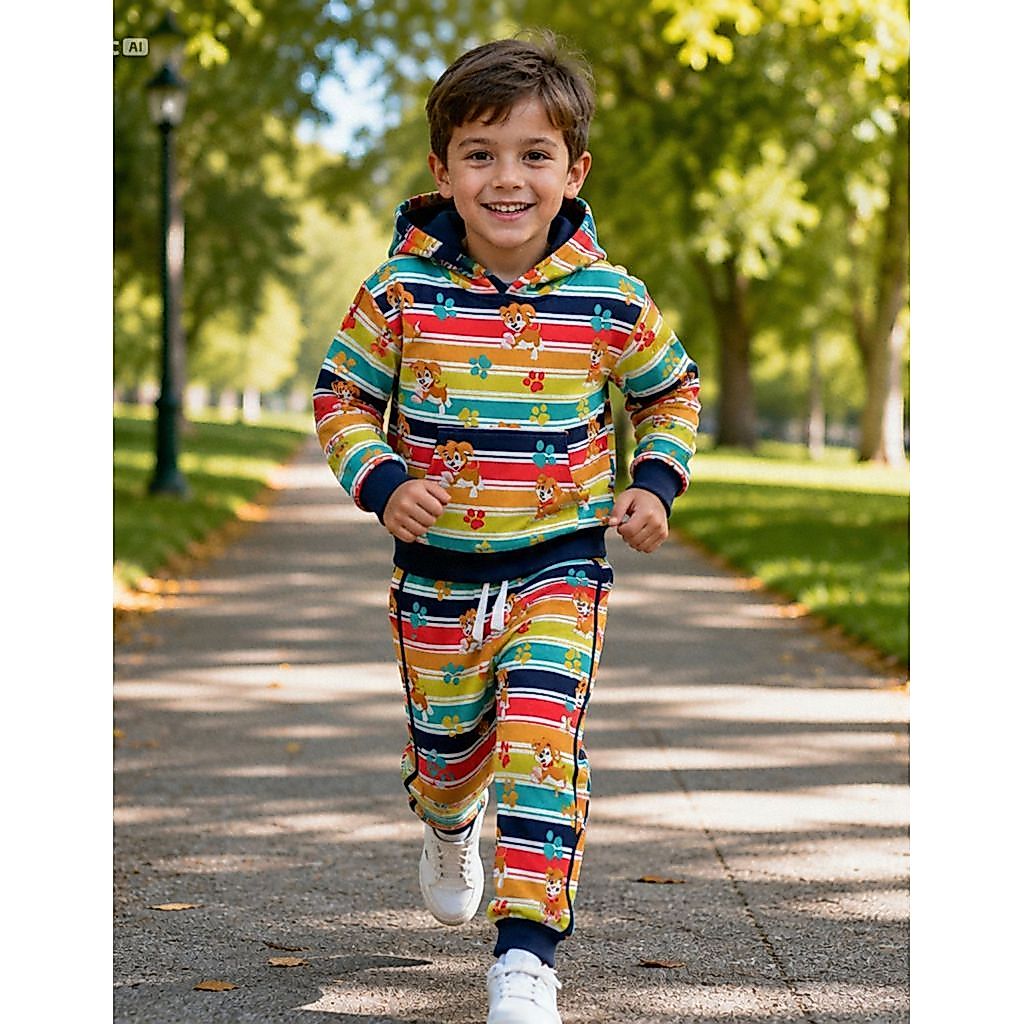 Conjunto Moletom Infantil Flanelado Personagens Menino Menina Blusa e Calça de Frio Quentinho Inverno