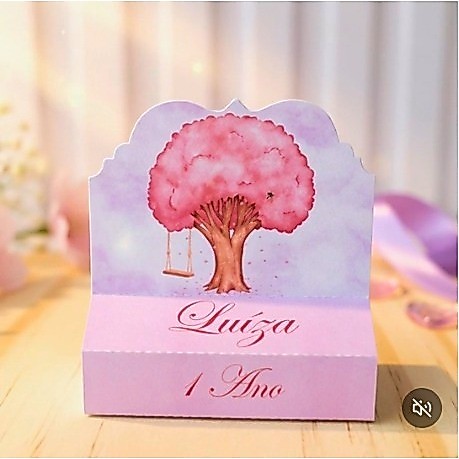 Porta Bis Duplo Jardim Encantado Personalizado Lembrancinha de Festa Infantil Aniversário