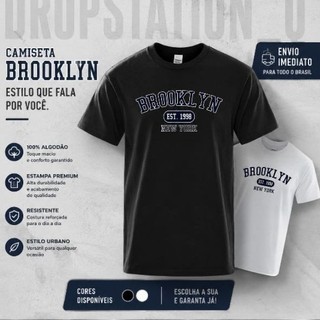 Camisa Casual Masculino Brooklin Est.1998