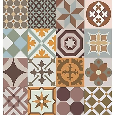 Papel De Parede Para Cozinha Azulejo Português Lavável 3,00 mts