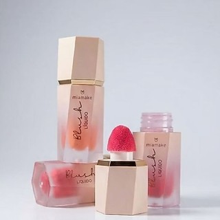 Blush Líquido Mia Make Efeito Natural Alta Fixação Textura Leve