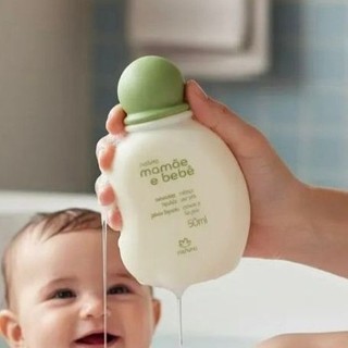 Sabonete liquido da cabeça aos Pés Miniatura Mamãe e bebê de 50 ml - Natura