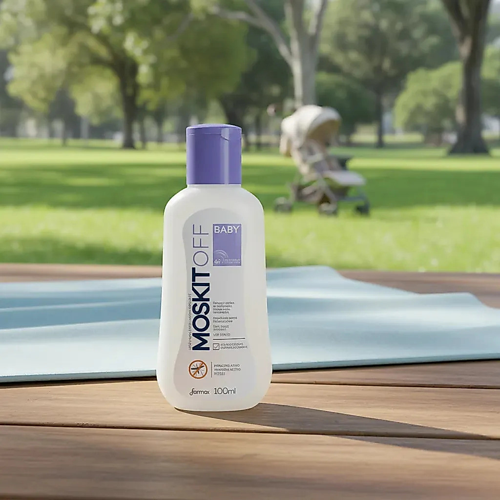 Repelente Infantil Moskitoff Baby 100ml Proteção Diária
