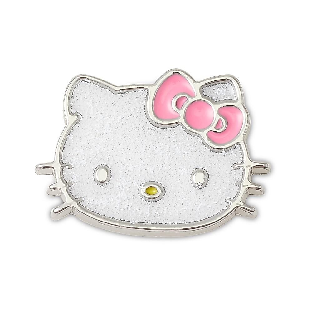 Jibbitz hello kitty glitter cat unico