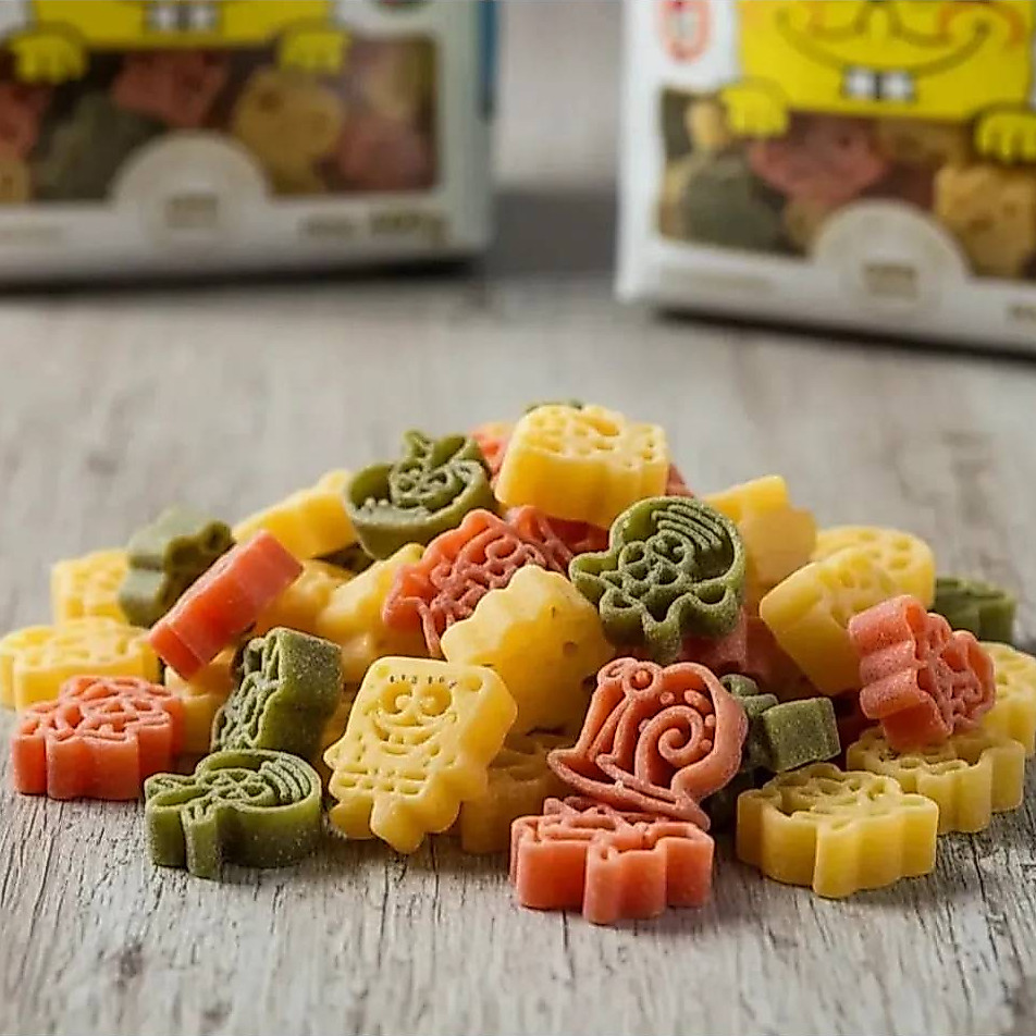 Macarrão Do Bob Esponja Orquídea Linha Mais Molho 400g Massa Divertida Infantil Com Ovos E Vegetais — imagem 2 de 2