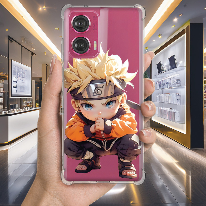 Capa Capinha MOTO ONE VISION FUSION PLUS MACRO Anti-impacto Personalizada anime NARUTO (3222)