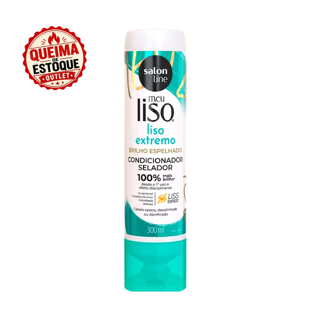 Condicionador Meu Liso Extremo Salon Line 300ml