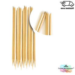 Palito De Laranjeira Descartáveis 100 Unidades