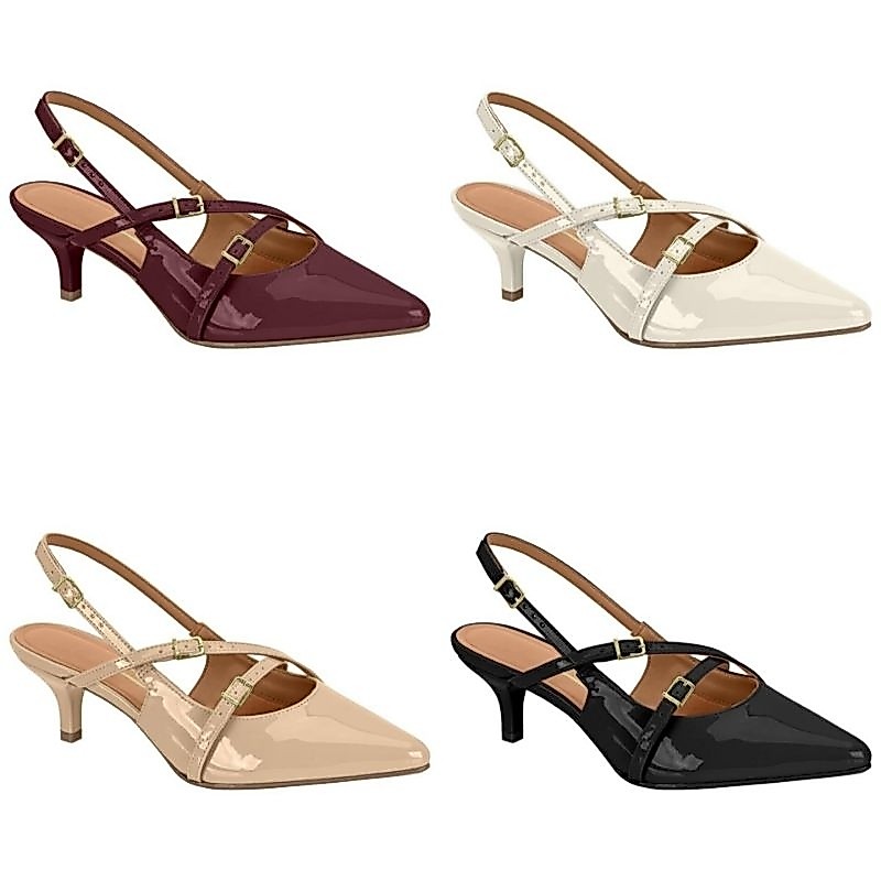 Scarpin Sandália Feminino Vizzano Slingback