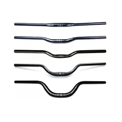 Guidão Alumínio Absolute 720mm 31.8mm Preto Reto Curvo Elevado Alto Mtb Bike Aro 29 - Várias Medidas