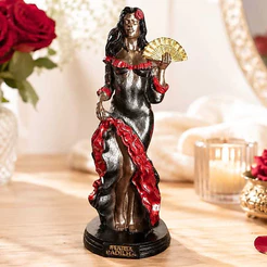 Maria Padilha em Resina 15cm – Imagem Religiosa Umbanda e Candomblé para Altar