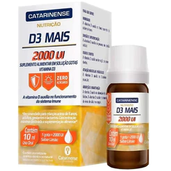 Vitamina D3 Gotas 2000UI 10ml- Catarinense