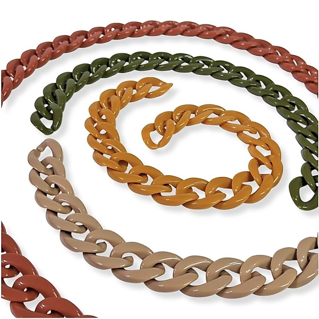 Elo de acrílico Oval Mini - C/35
