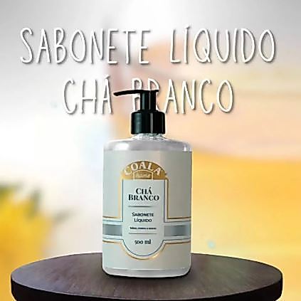 Sabonete Líquido Coala Chá Branco 500ml - Limpeza Delicada e Fragrância Agradável