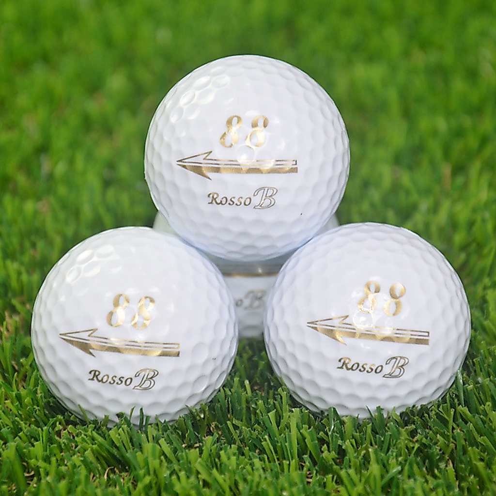 Bola De Prática De Golfe Para Treinamento De Balanço , Fácil De Encontrar Com Superfície Lisa , Acessório Essencial De C