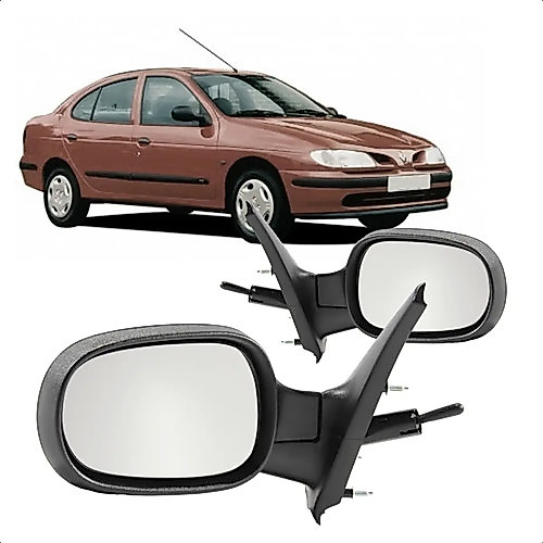 Retrovisor Megane 1996 1997 1998 1999 Espelho Com Controle