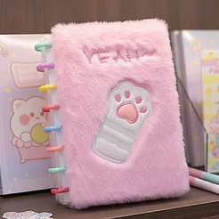 Caderno Inteligente Peludinho Patinha de Gato O Planner Mais Fofo do Mundo