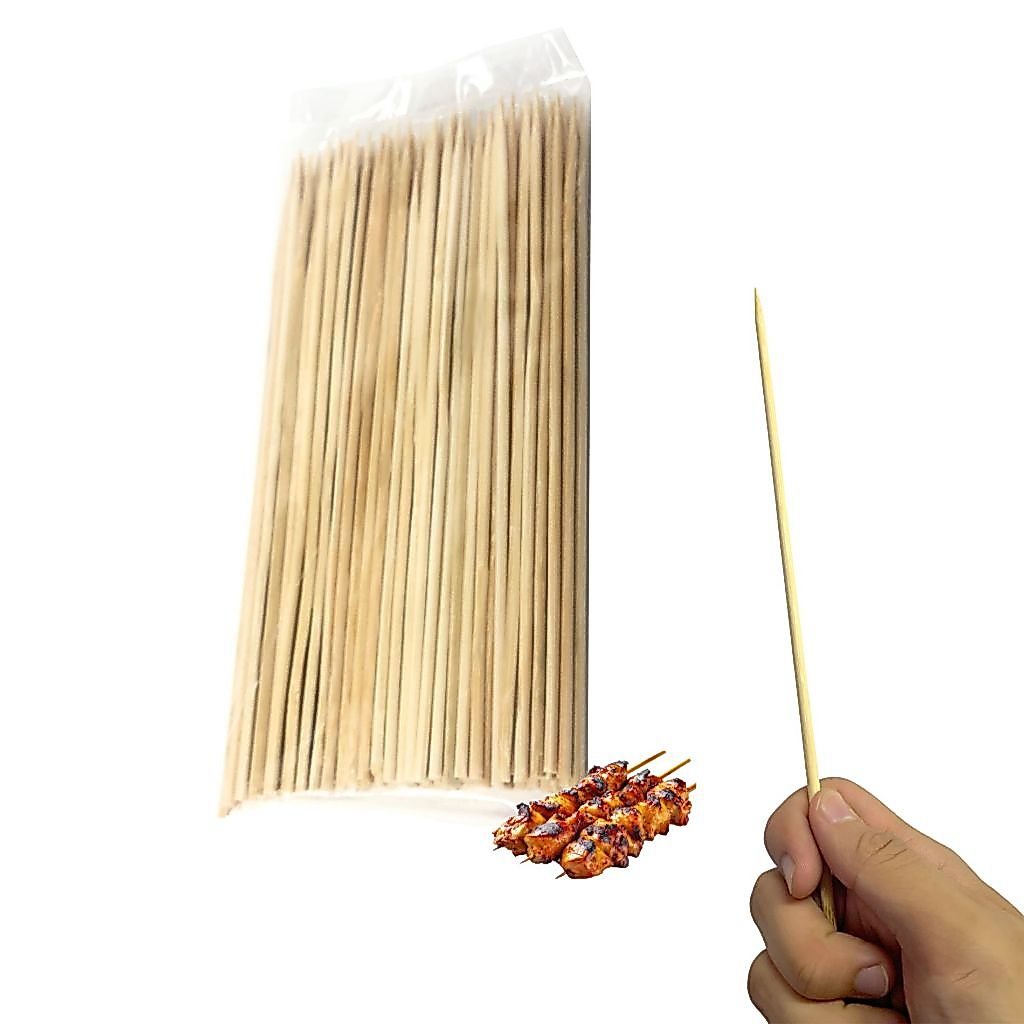 Palito Espeto Bambu L. Seki 15cm 100 Unidades Espetinhos, Petiscos, Churrasco