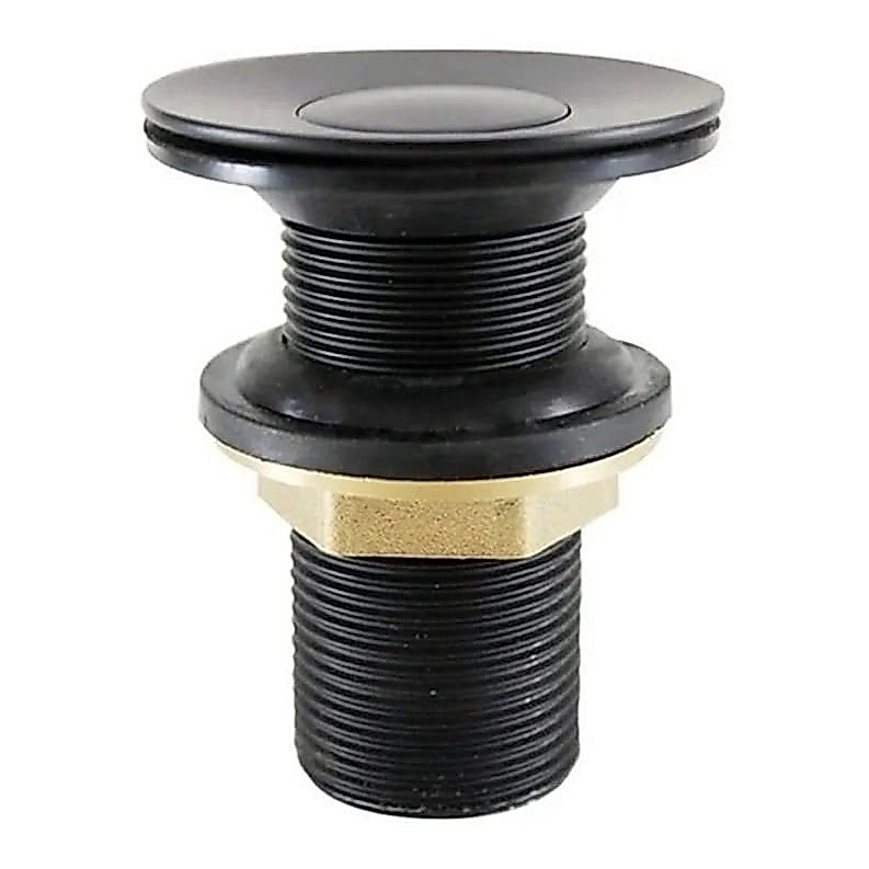 Kit Preto Black Válvula Click Sifão Engate Flexível Completo — imagem 2 de 2