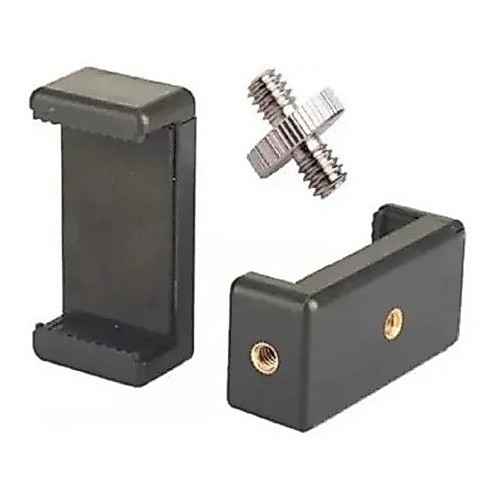Suporte Clip Para Celular, Com Rosca 1/4 P/tripé Universal com parafuso