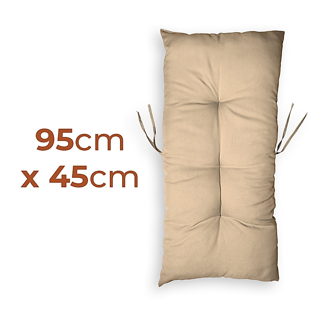 Almofada Futton 95x45cm para Bancos Cadeiras Poltronas Balanços Decorativo Oxford Cores Diversas