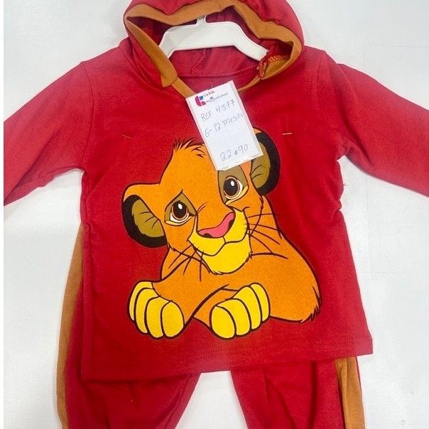 conjunto moletom Baby masculino ref4377