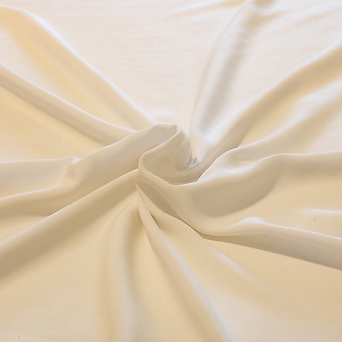 1,50 Metros Tecido Viscose Lisa 100% Viscose 1,40 m Largura Branco