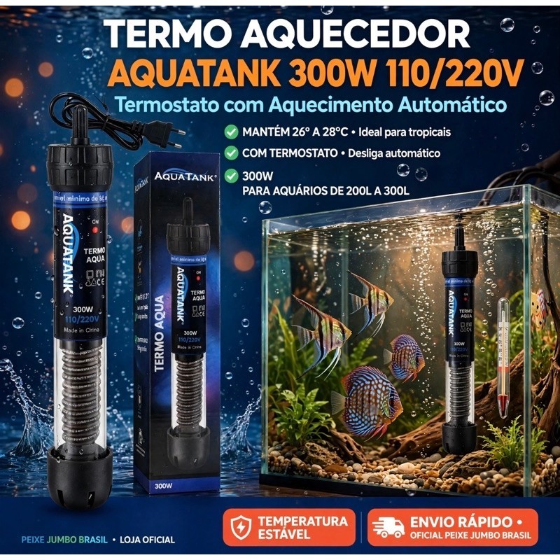 termostato aquatank 300w