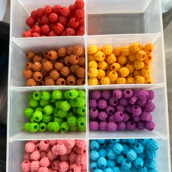 Miçangas Para Pesca Sortidas kit 50,100 ou 200 Uni — imagem 2 de 2