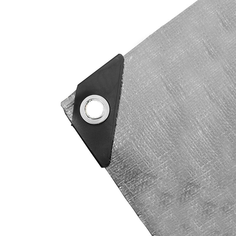 Lona 300 Micras CK300 5X3 Metros Cinza e Preta Resistente para Coberturas Diversas Alta Durabilidade — imagem 2 de 2
