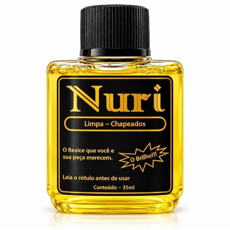 Limpa Folheado 35ml Nuri ORIGINAL Chapeados Líquido Para Limpar Chapeados e Folheados 100% ORIGINAL!!!