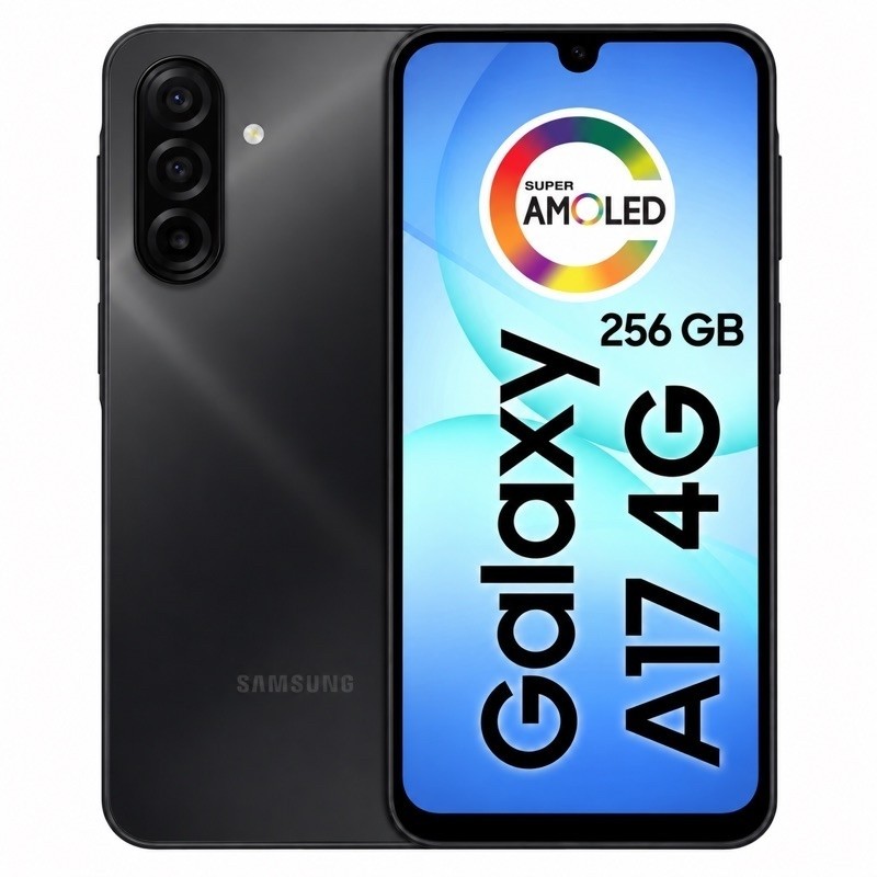 Smartphone Samsung Galaxy A17 4G 256GB 8GB RAM Tela 6.7" Super AMOLED