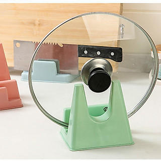 Multifuncional pote tampa rack de pé faca placa rack cozinha perfuração-livre rack de armazenamento removível portátil d