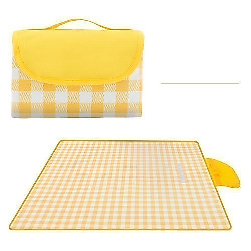 Toalha Camping Dobrável Impermeável 148x198cm Polietileno TNT Sortida TOP RIO
