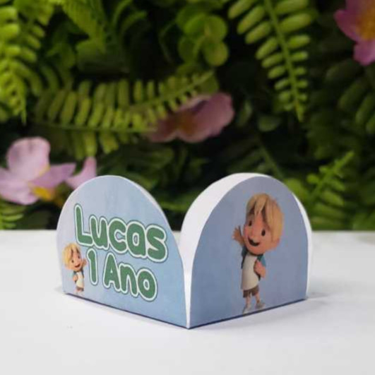 Forminha para Doce e Brigadeiro Zé Coleta - Forminhas Personalizadas Zé Coleta - Festa Aniversário