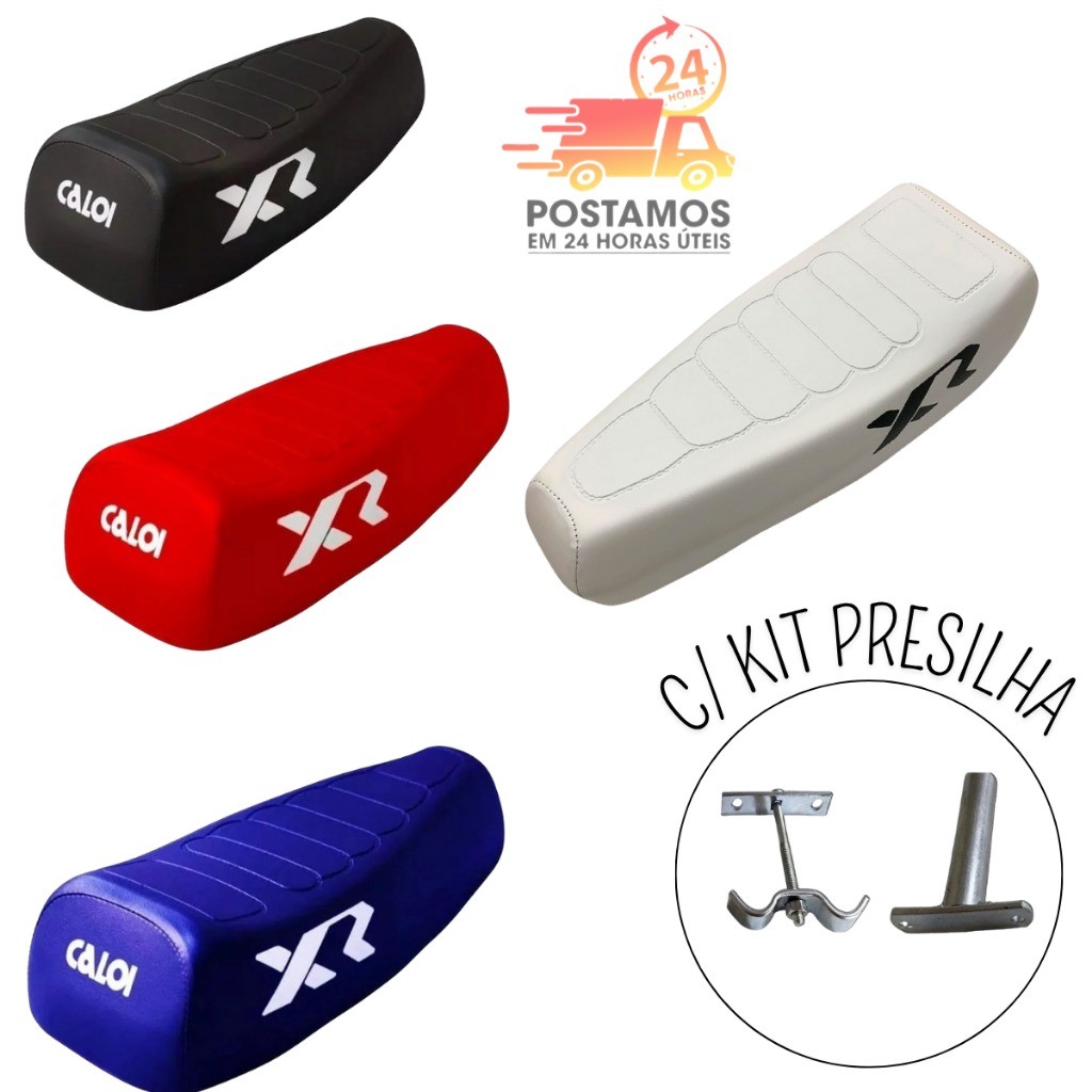 BANCO XR CALOI MOBIKETE PARA BICICLETA COM KIT PRESILHAS