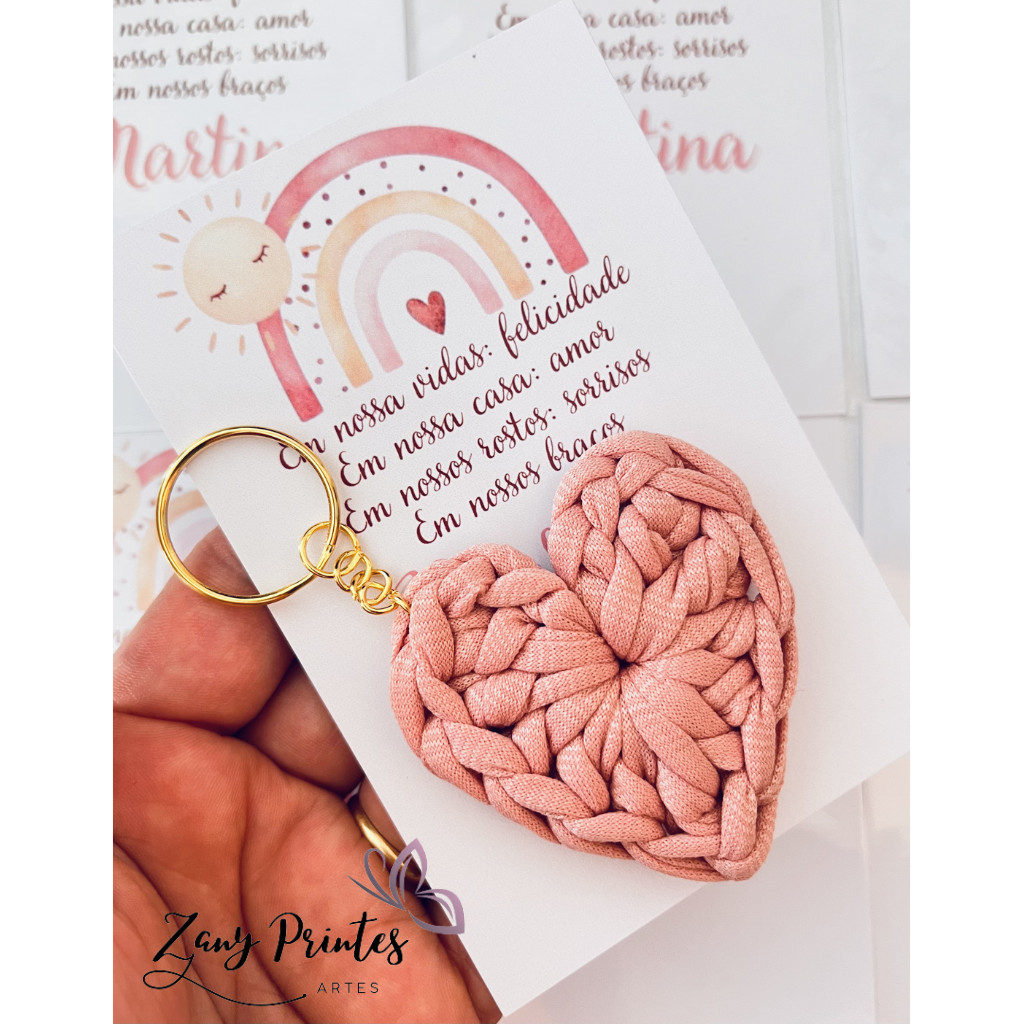 kit 10/15/20 chaveiro + cartão personalizado para lembrancinha de maternidade/chá de bebê/aniversário/ batizad