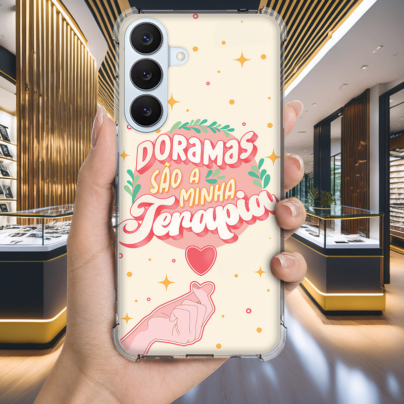 Capa Capinha GALAXY A32 A31 A30 A25 A04S A04E A04 A03 CORE A02S A02 A01 Anti-impacto Personalizada series DORAMAS (3180)