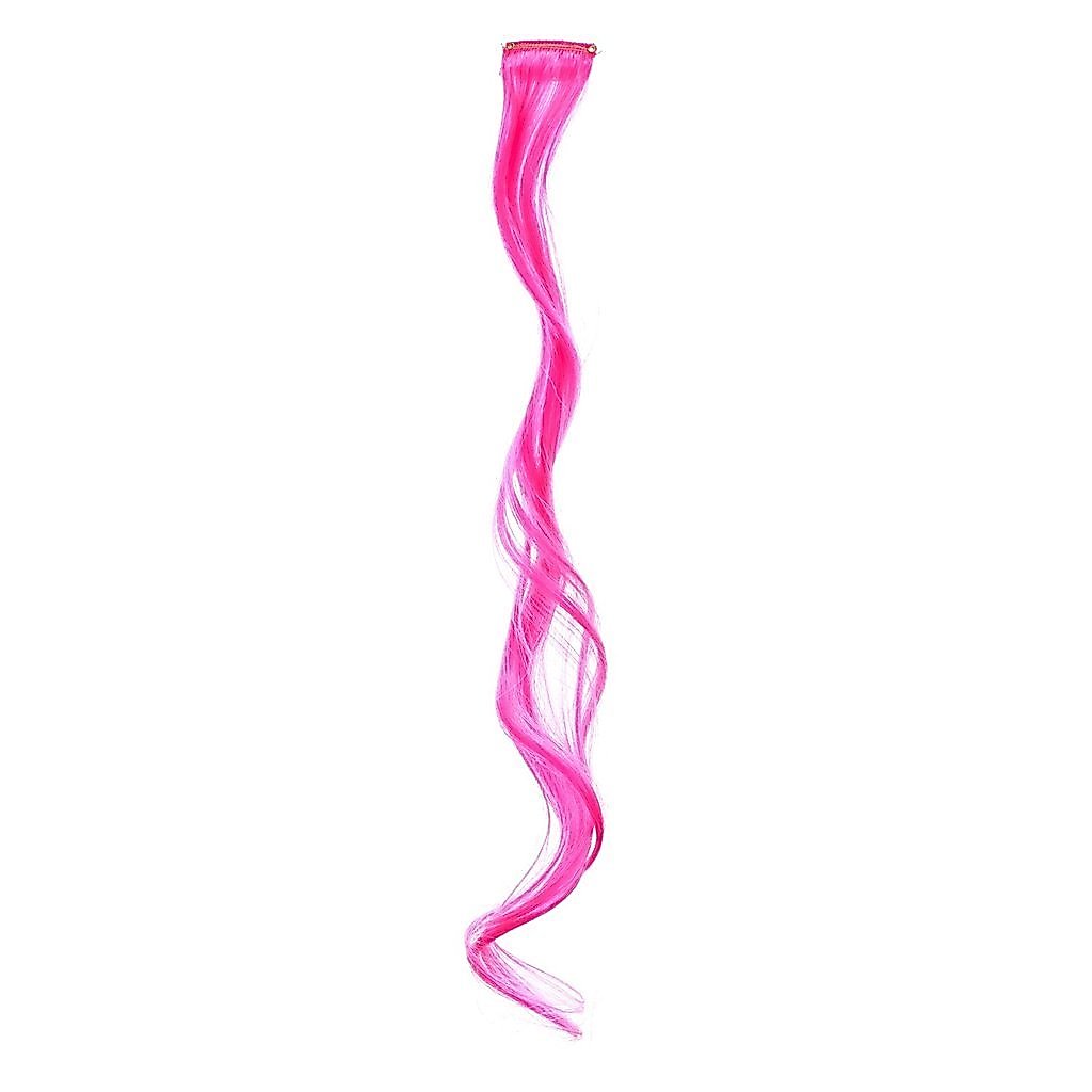 SWACC 22 Peças de Extensões de Cabelo Coloridas para Festa, com Presilhas, para Mulheres, Mechas de Cabelo Sintético em 
