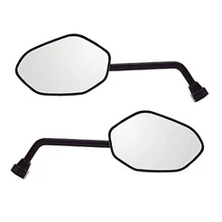 Retrovisor Mini Compatível Titan 2018 125 150 160 Preto Par