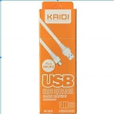 Cabo Carregador Micro Usb V8 Kaidi Kd-307s Turbo Reforçado