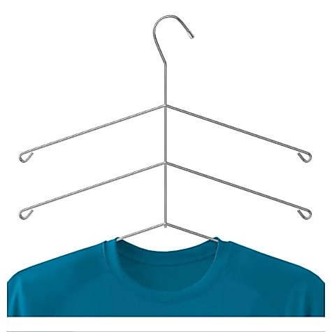 cabide camisa triplo metal Kit 3UN fiver
